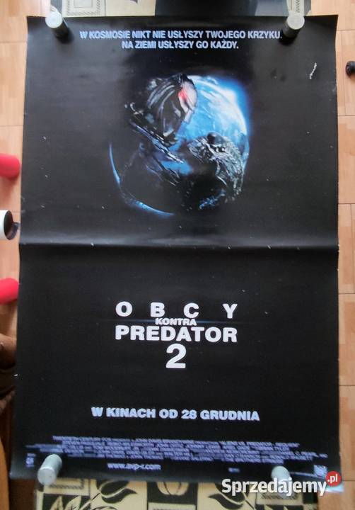 Plakat filmowy OBCY KONTRA PREDATOR 2 wym 98x66 Pruszków