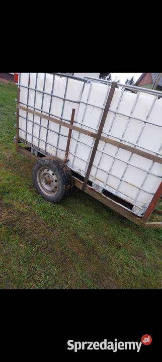 Beczkowóz 2000Lzbiorni Beczka z wózkiem 2000l małopolskie Nowy Sącz