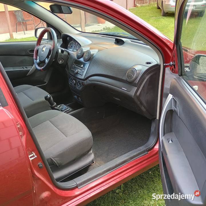 Chevrolet Aveo 12 BenzynaGaz 2010 Zamiana Bychawa