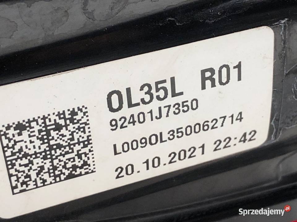 LAMPA LEWY TYŁ KIA CEED 92401J7350 Crossover