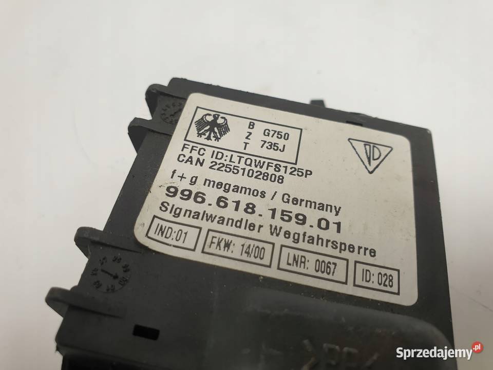 Porsche Boxster 986 PRZETWORNIK SYGNAŁU moduł osobowe