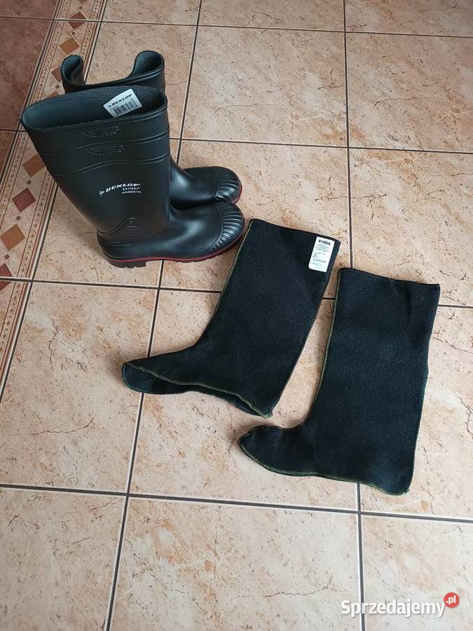 Kalosze Ochronne Gumowce Robocze Męskie Mocne Pasłęk