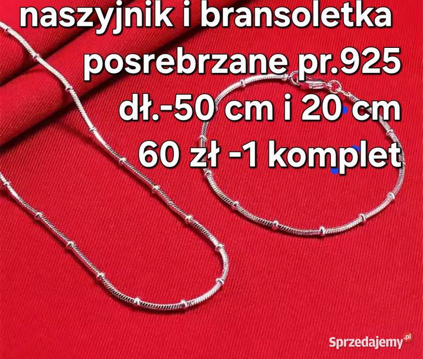 Sprzedam biżuterię posrebrzane