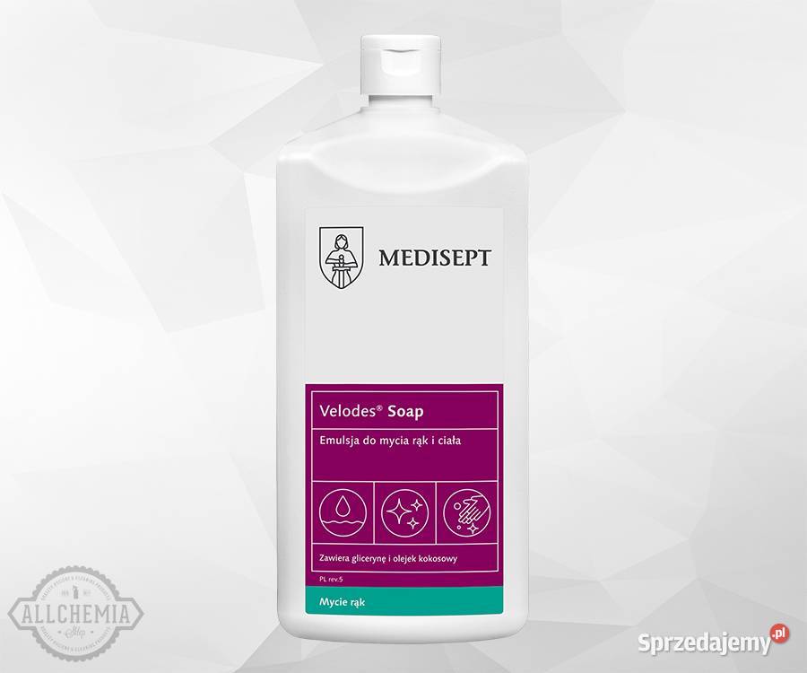 VELODES SOAP EMULSJA MEDYCZNA DO MYCIA RĄK I Łódź