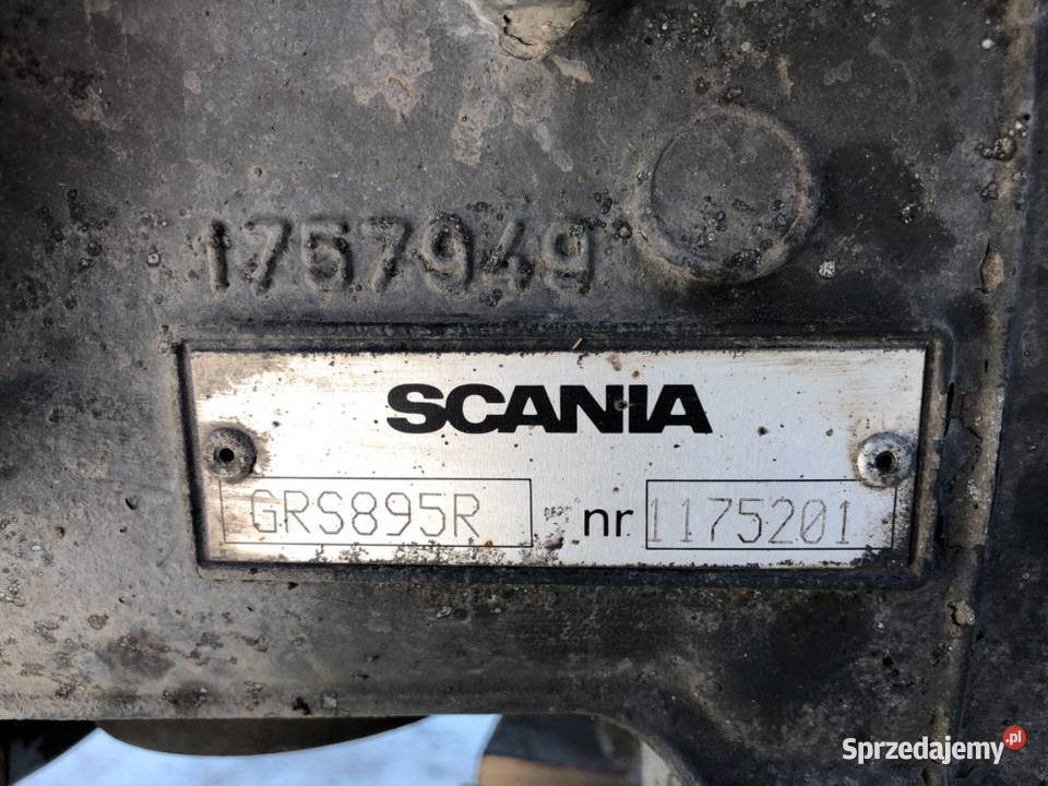 SKRZYNIA BIEGÓW SCANIA GRS895R sprzedam
