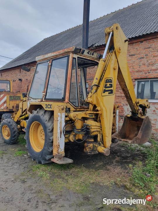 Koparko ładowarka 3 cx szczęka 4x4 widły Wieluń sprzedam