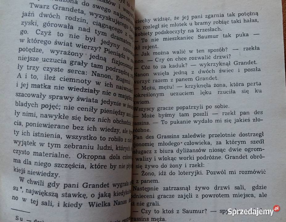 Eugenia Grandet Honoriusz Balzac łódzkie Łódź