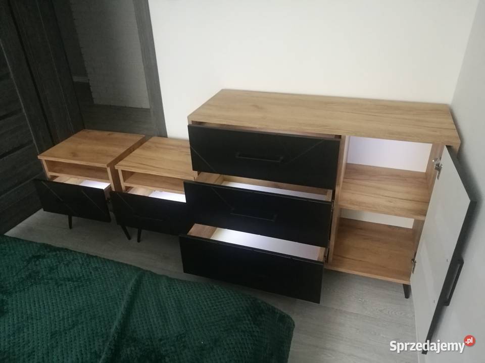 Sprzedam komodę szafki nocne komplet sypialnia Mielec sprzedam