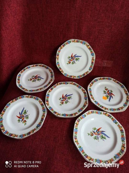 Talerz z rajskim ptakiem Soho Pottery LTD pomorskie Gdańsk
