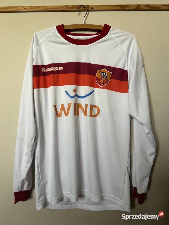 AS ROMA Away 2009 2010 Kappa Long Sleeve L Wrocław