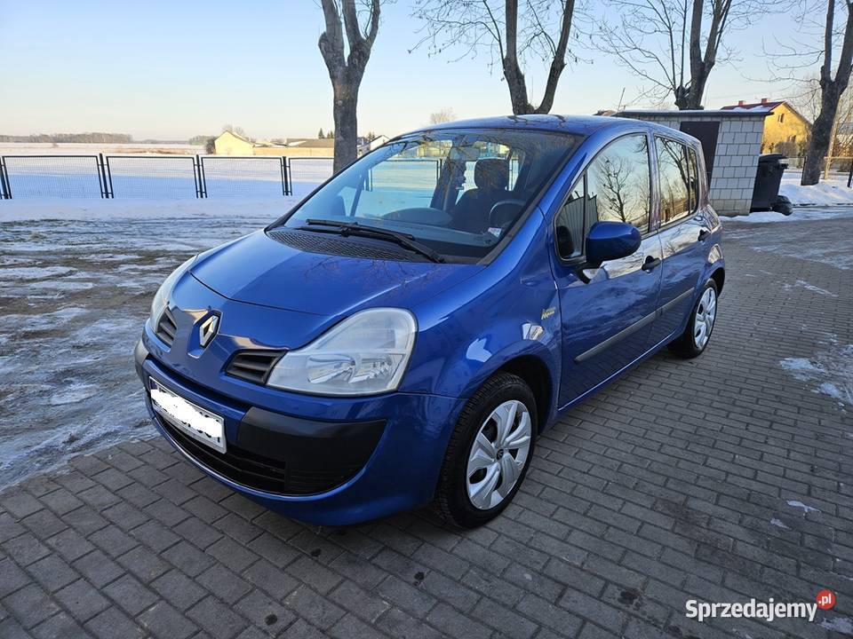 Renault modus 2008r 12 benzyna klima zamiana Modus mazowieckie Tczów