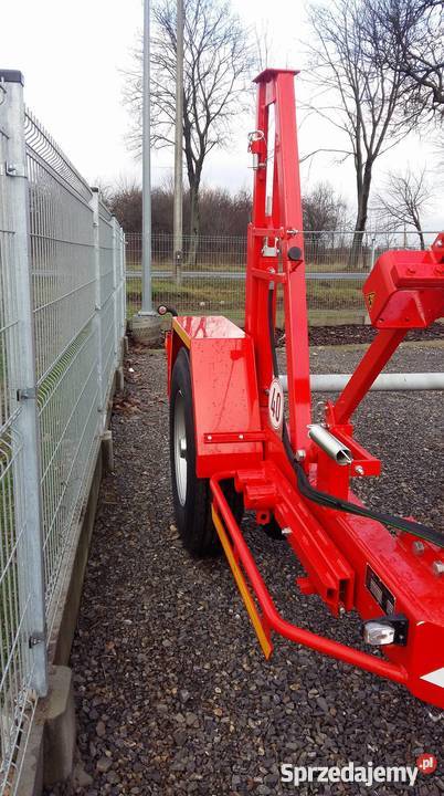 Przyczepa kablowa VOLTA 8 ton 3200 mm napęd dolnośląskie Lubin