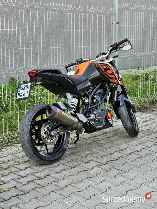KTM Duke 125 2016 ABS Akrapovic kat BA1 MT Jejkowice