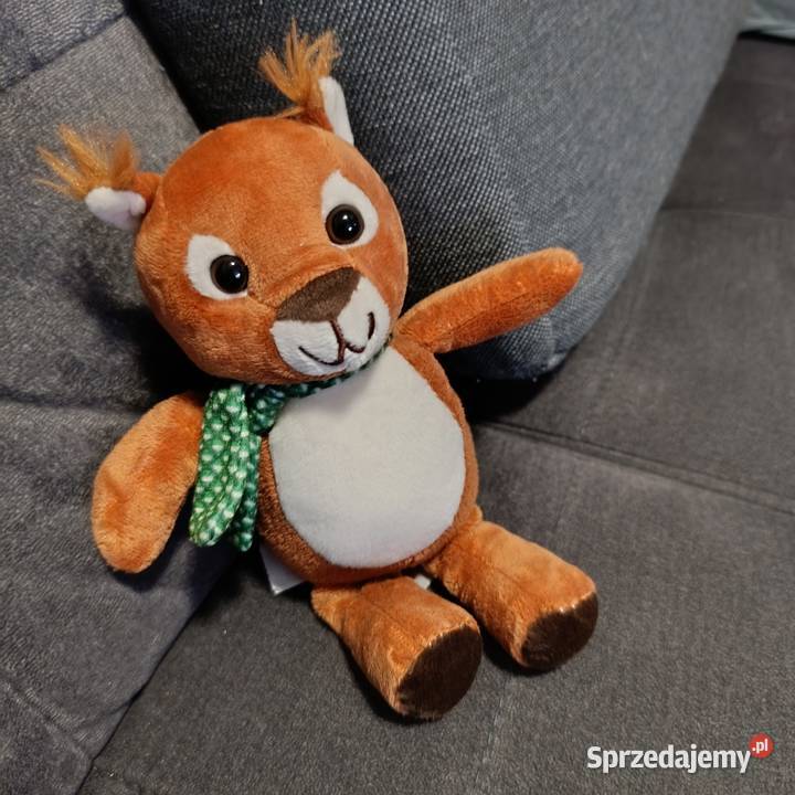 wiewiórka Kinder pluszak maskotka zabawka