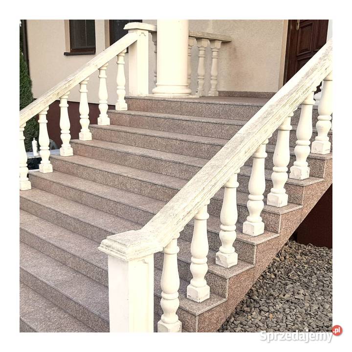 Stopień granitowy G682 Yellow Pink płomień łódzkie Łódź sprzedam