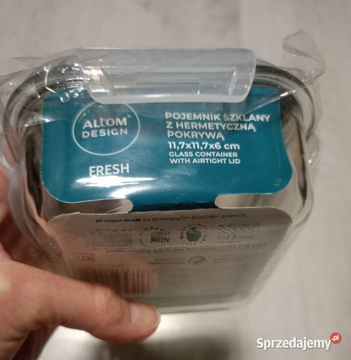 Szklany pojemnik na żywność Altom Design Fresh Bochnia