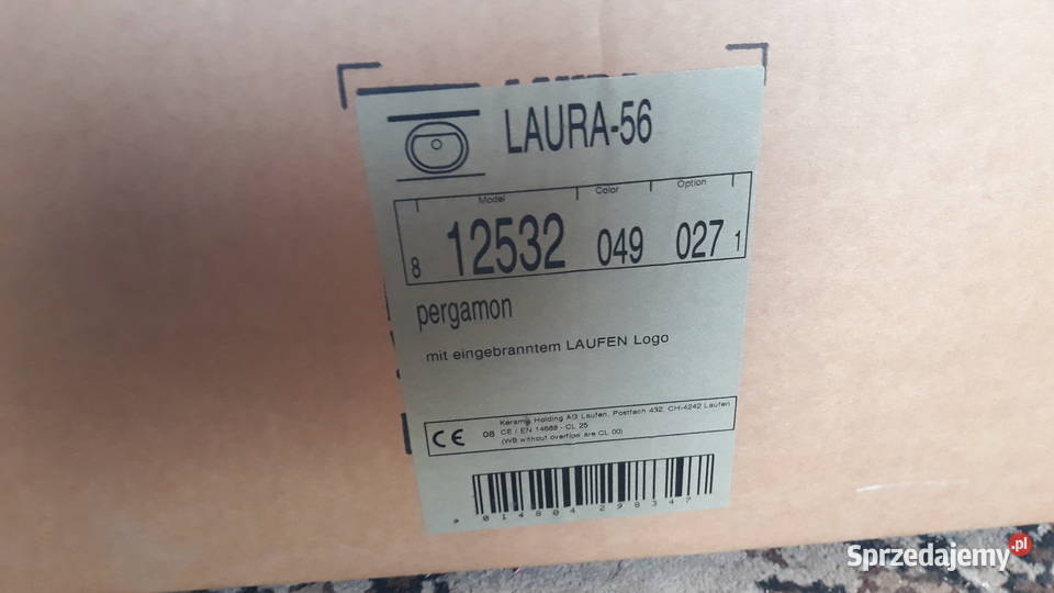 nowa umywalka laufen 56 x 48 3sztuki Akcesoria łazienkowe Częstochowa