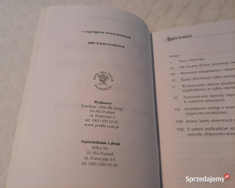 Rozpoznawanie okresowej płodności Teresa Czeladź