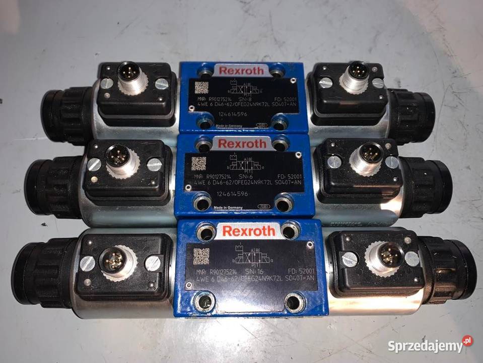 Rexroth 4WE6D46 62 OFEG24N9K72L Hydraulic Valve Instalacje mazowieckie Warszawa