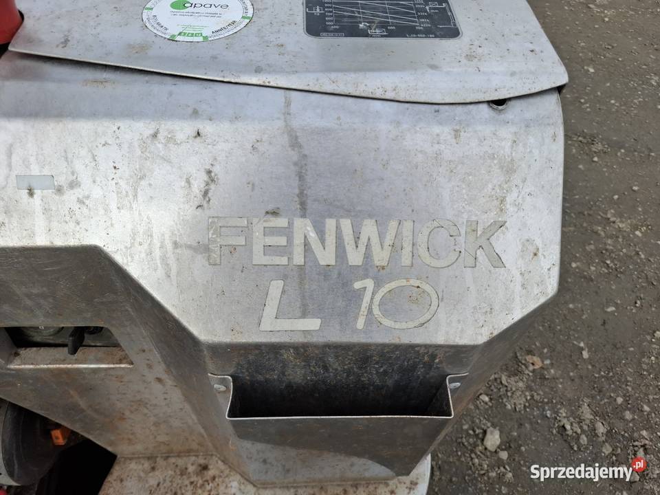 Paleciak elektryczny Linde L10 2007 produkcji Targoszyn