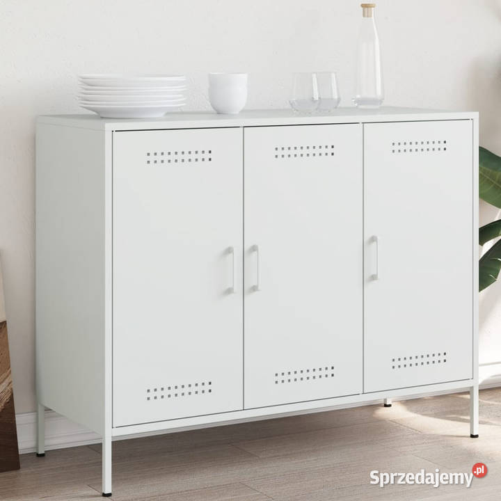 Szafka biała 1005x39x79 stal WM843029 Pozostałe Warszawa