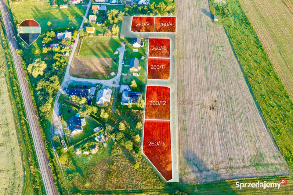 Na sprzedaż działki budowlane z MPZP 13 8309m2 Miłoszyce