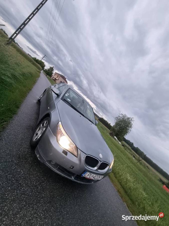 Bmw e60 530i lpg szary Seria 5 Radzyń Podlaski