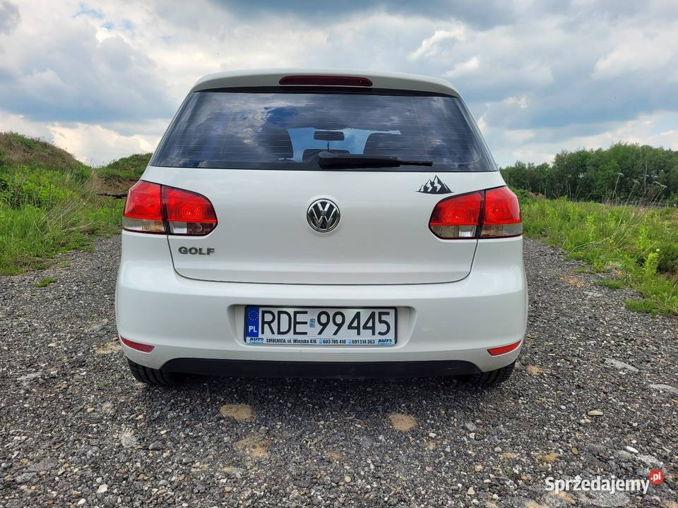 VW Golf 6 14 MPI 80 LPG 2009 Climatronic aluminiowe felgi małopolskie Tarnów