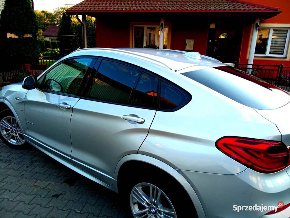 BMW X4 xdrive Polski Salon Bezwypadkowy Bogate benzyna Czyżew sprzedam