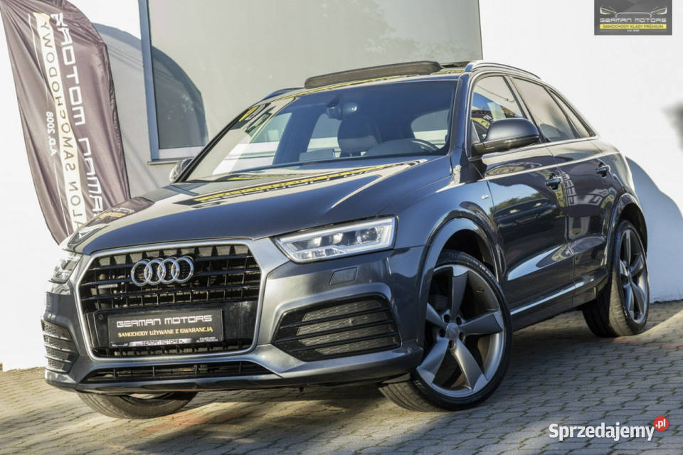 Audi Q3 SLINE Lift Ledy Daytona Panorama Hak możliwa zamiana Gdynia