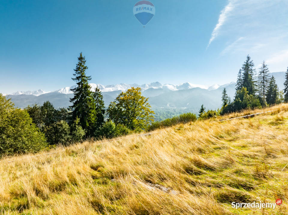 Widokowa działka rolna na Kotelnica Zakopane