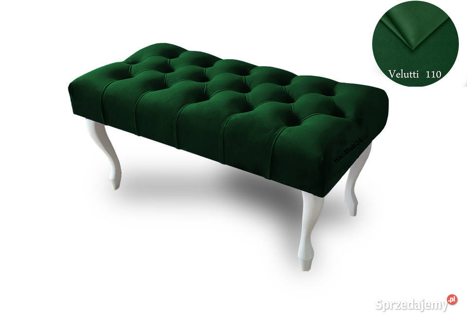Ławka Tapicerowana Chesterfield Pufa Kraków