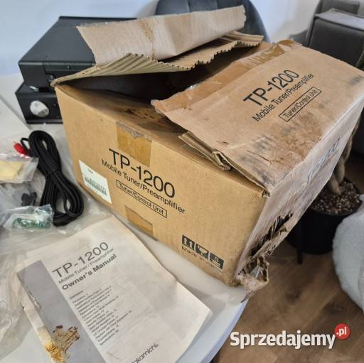 Flagowy zestaw NAKAMICHI TP1200 Radio wzmacniacz