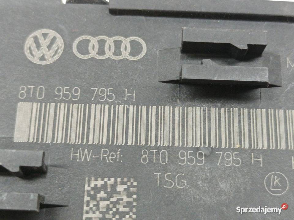 MODUŁ TYŁ KPL 8T0959795H Audi A5 I 2007 Rok produkcji 2012 Komputery