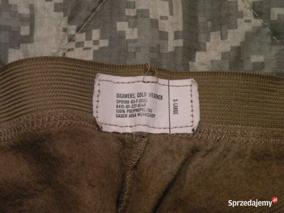 Spodnie ocieplacz ECWCS gen1 coyote X Large 2 dolnośląskie Wrocław