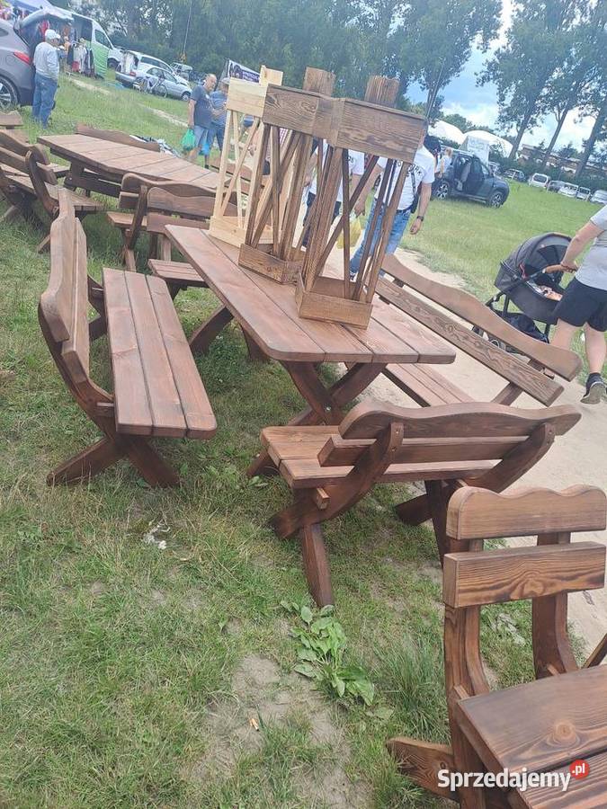 Meble ogrodowe Producent lite drewno drewno kujawsko-pomorskie Bydgoszcz