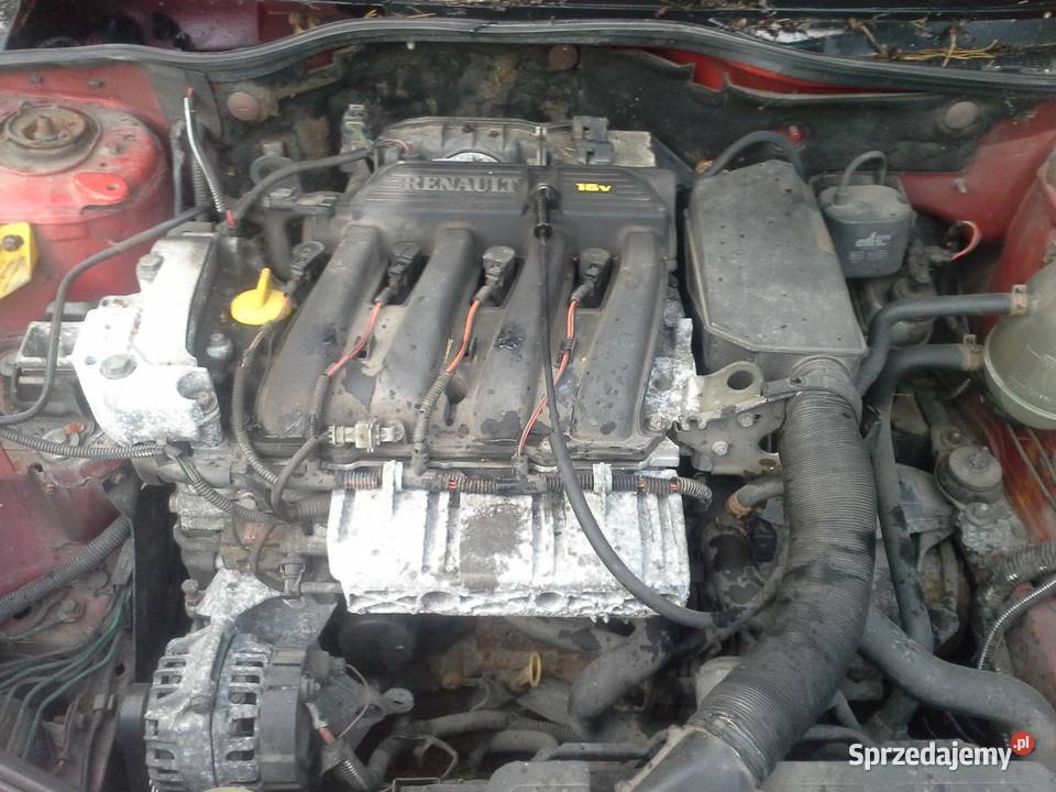 Renault megane 14 16v drzwi przod Prawe ov727 części blacharskie