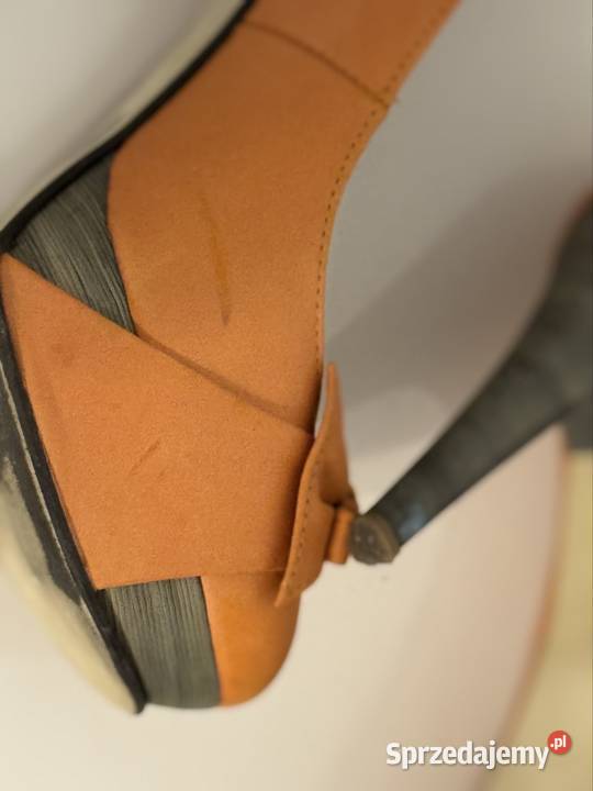 Pomarańczowe szpilki Lewski rozmiar 39 Pruszków