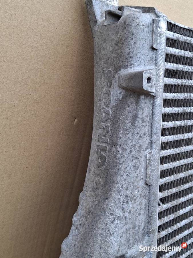 SCANIA R S INTERCOOLER CHŁODNICA POWIETRZA ciężarowe Chłodnie wody lubuskie Bieleń