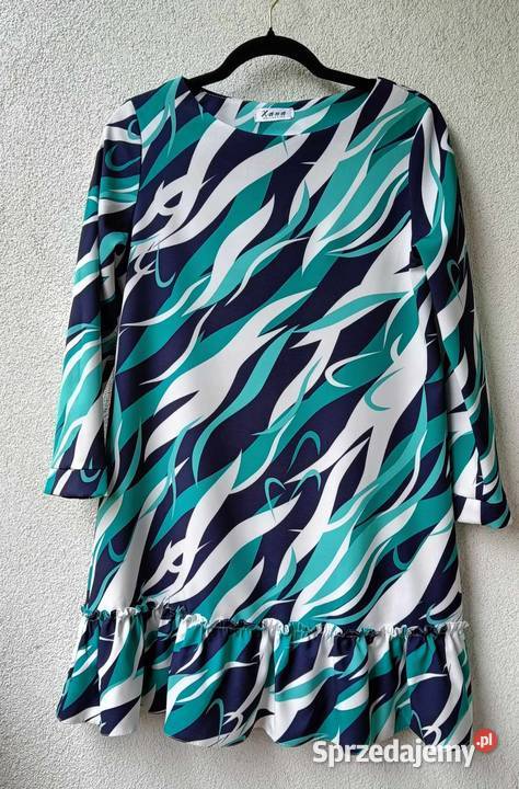 Sukienka luźna r3840 Zana mazowieckie