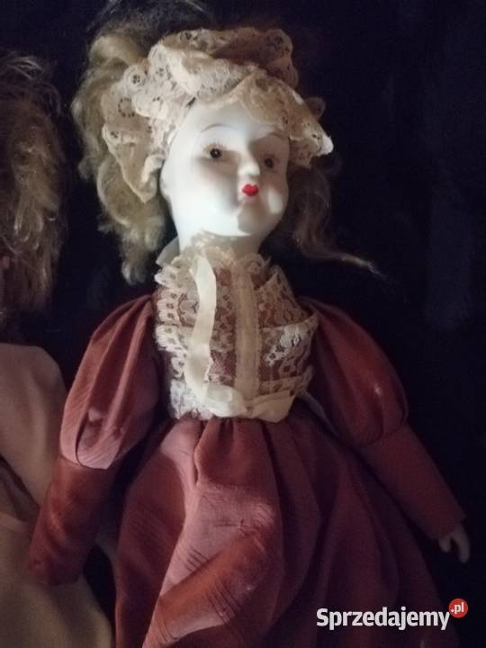 Lalki porcelanowo szmaciane kujawsko-pomorskie Toruń