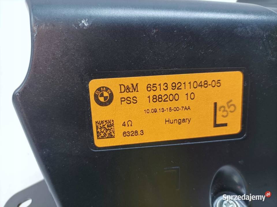 GŁOŚNIK LEWY 9211048 Bmw X6 I 20092014 E71