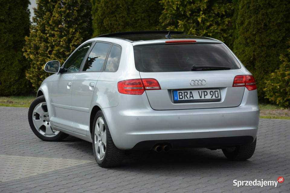 Audi A3 Lift DSG Panorama Skóry Duża Navi DRL Motoryzacja Ostrów Mazowiecka sprzedam