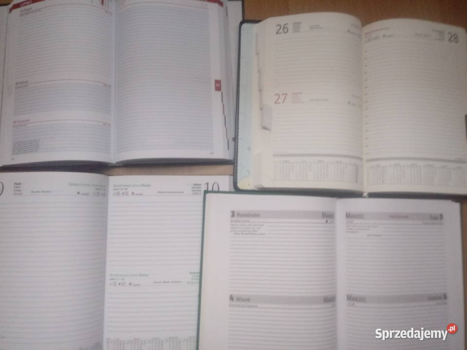kalendarze solidarność książkowe twarda oprawa Imielin sprzedam