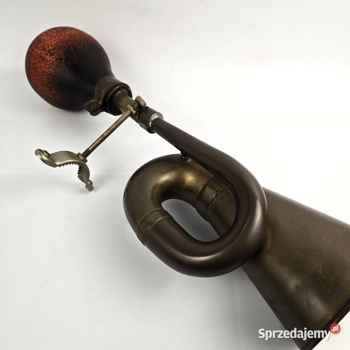 Klakson do zabytkowych aut sygnowany Francja Bronisze sprzedam