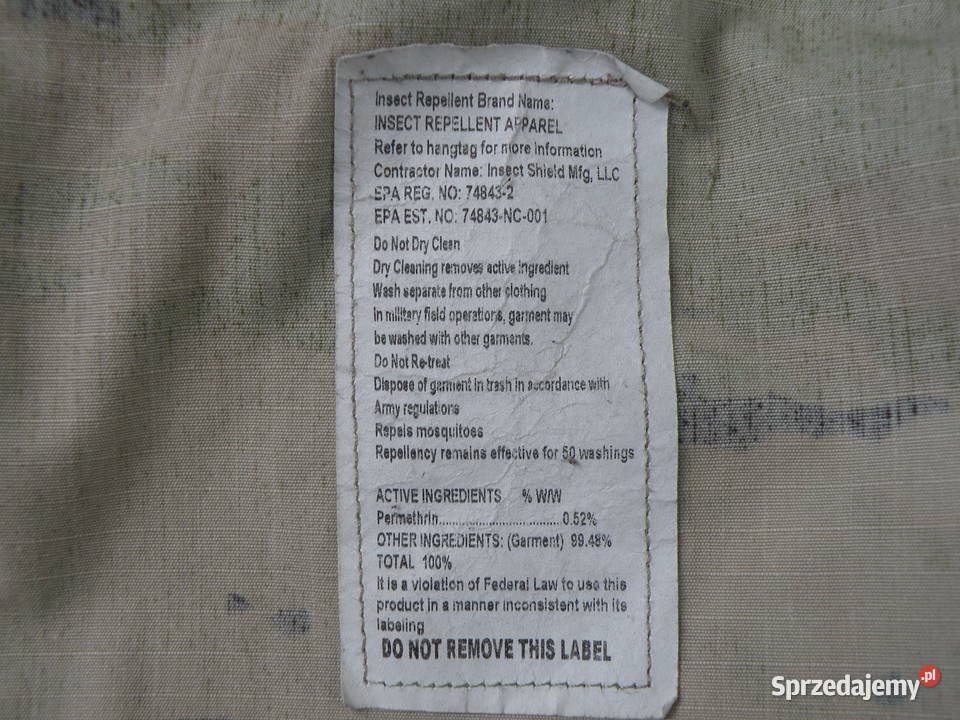 Spodnie ACU multicam OCP medium long naprawiane