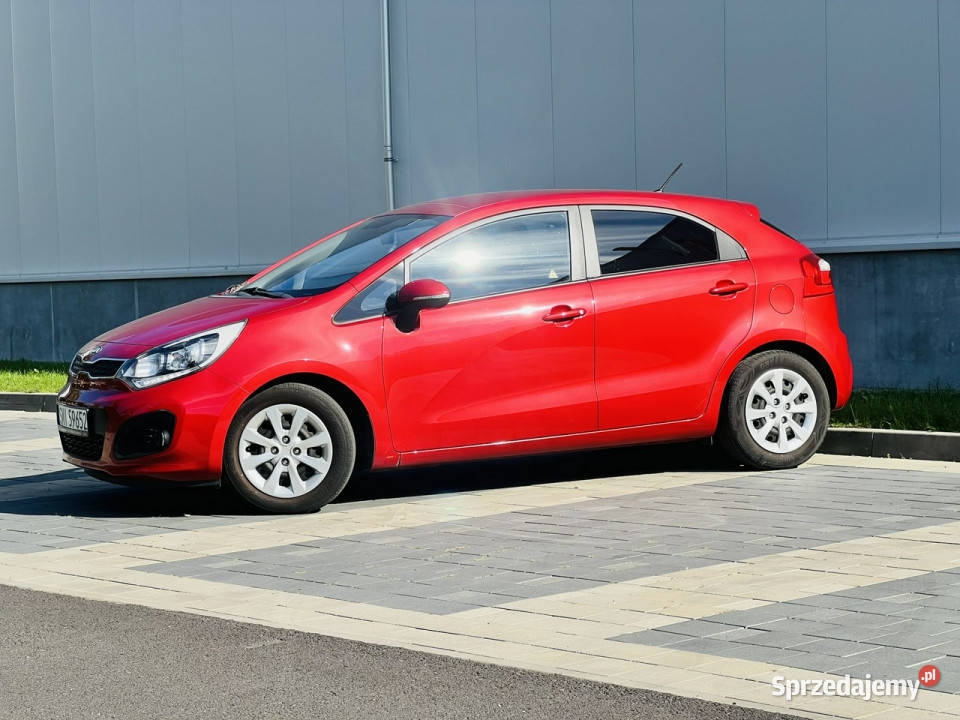 Kia Rio 12 benz LED Gwarancja III 2011 Mikołów