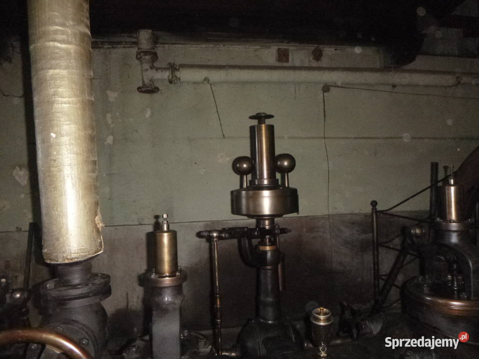 MASZYNA PAROWA HCEGIELSKI 1908 KOMPLETNA SPRAWNA Produkcja Bielsko-Biała