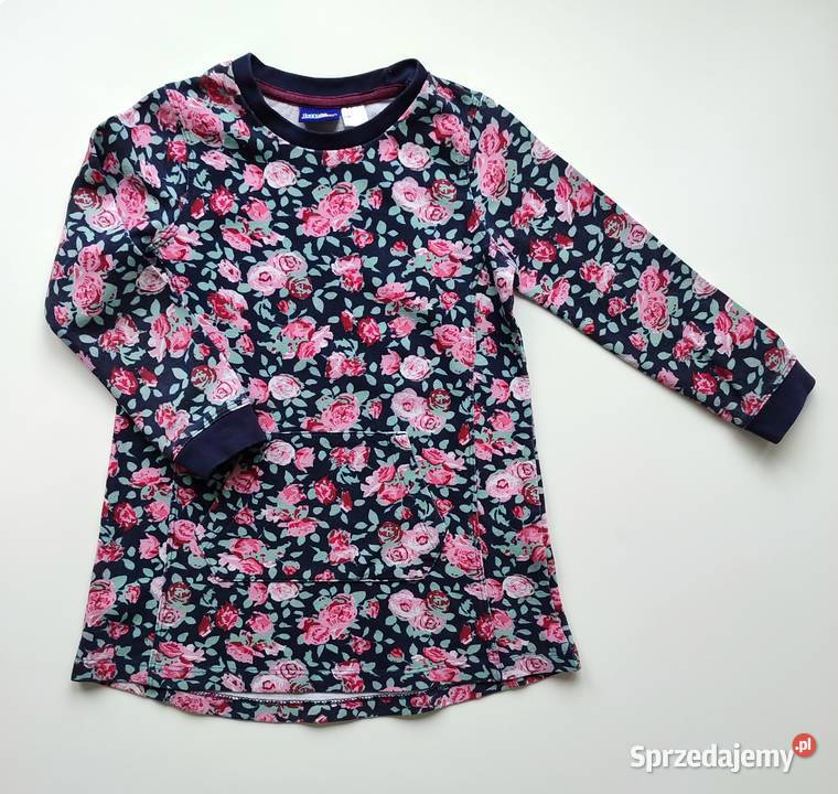 Sukienka dresowa kwiaty Lupilu 98104 Rozmiar 98 Katowice