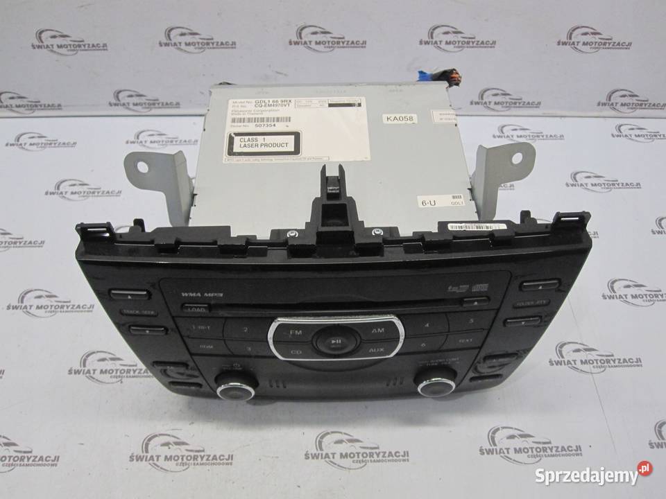 MAZDA 6 II GH LIFT 10r radio CD CQEM4970VT świętokrzyskie